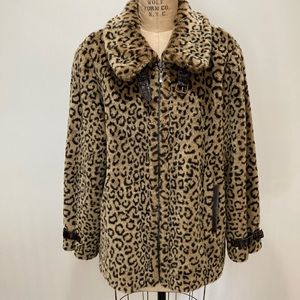 Faux Fir Vintage Jacket